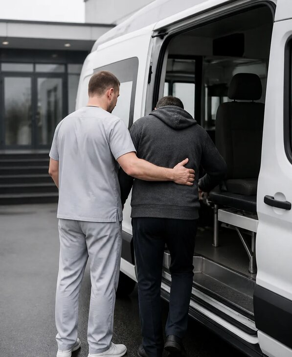 Организация медтранспортировки в Киржаче от 5155 р. | Медзона